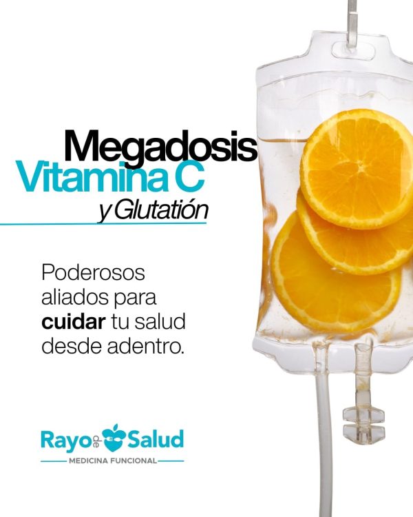 Sueroterapia Megadosis Vitamina C y glutatión - Imagen 6