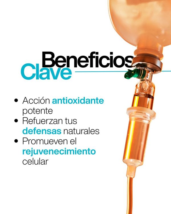 Sueroterapia Megadosis Vitamina C y glutatión - Imagen 7