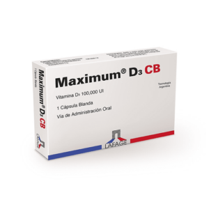 Maximum D3 Capsula Vitamina D 100000 UI